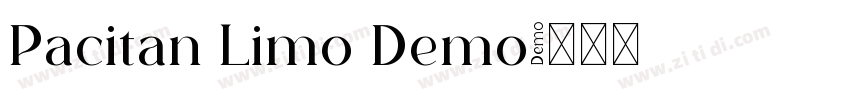 Pacitan Limo Demo字体转换